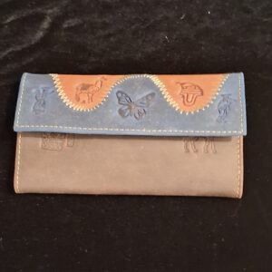 Billetera de cuero artesanal peruana – Diseño exclusivo