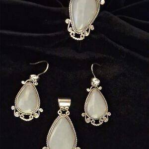 Set Angelit plata 950