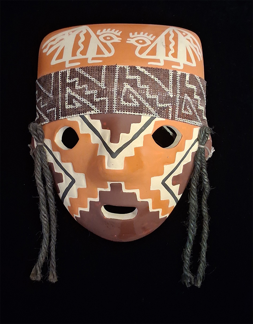 Máscara Artesanal Mochica (Pre-Inca)