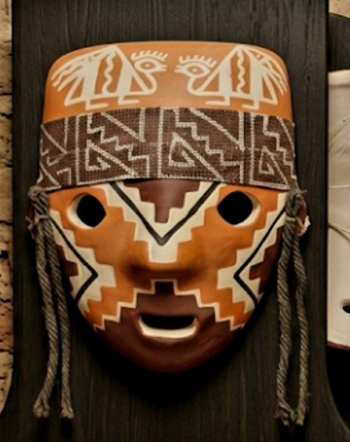 Máscara Artesanal Mochica (Pre-Inca) - Image 2