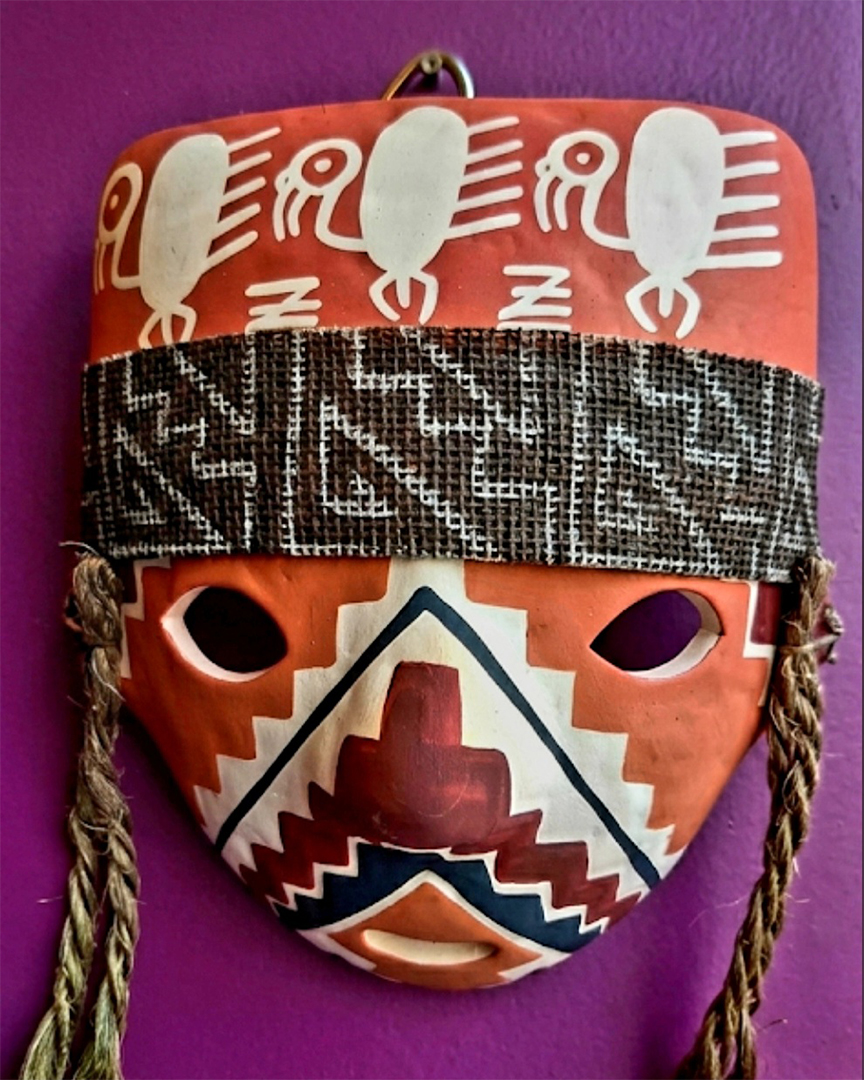 Máscara Artesanal Mochica (Pre-Inca) - Image 3