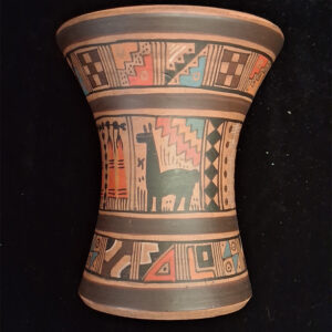 Vaso ceremonial Mochica en forma de kero