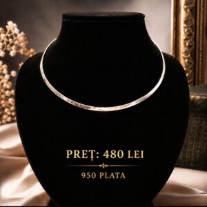 Collar artesanal de Plata 950 hecho a mano en Perú